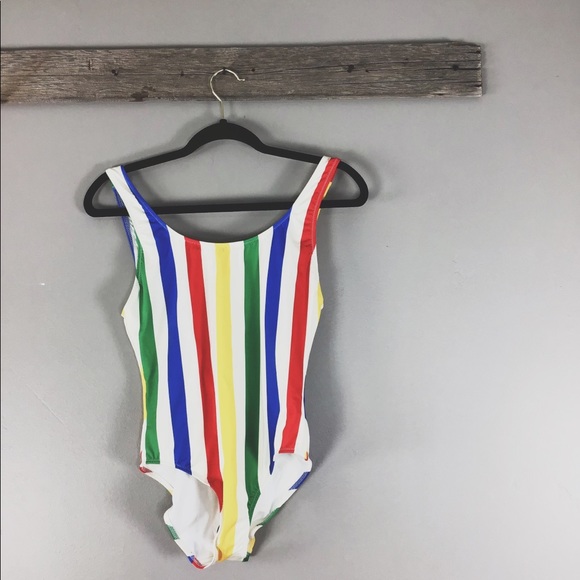 Solid & stripped The Anne Marie One Piece - Picture 4 of 8